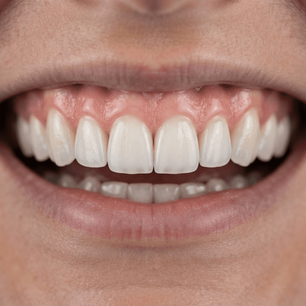 Porcelain veneers result