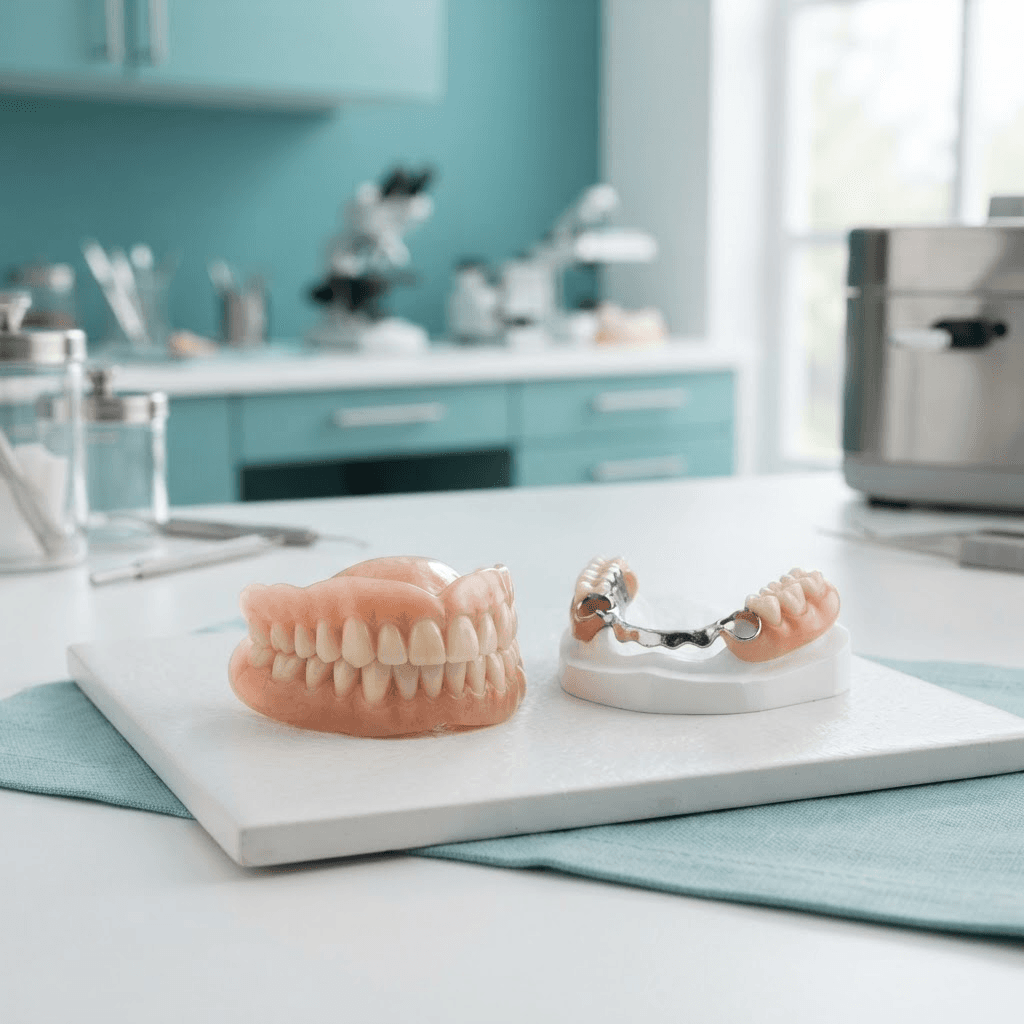 Dentures and partial dentures